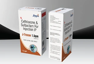 J-Traxon 1.5gm Ceftriaxone 1000 mg + Sulbactam 500 mg