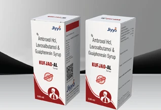 KufJao-AL (Sugar-Free) Ambroxol + Guaiphenesin + Levosalbutamol